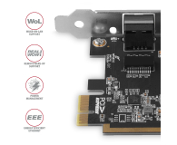 AXAGON Karta sieciowa Gigabit Ethernet PCI-Express PCEE-GRF - 1211984 - zdjęcie 4